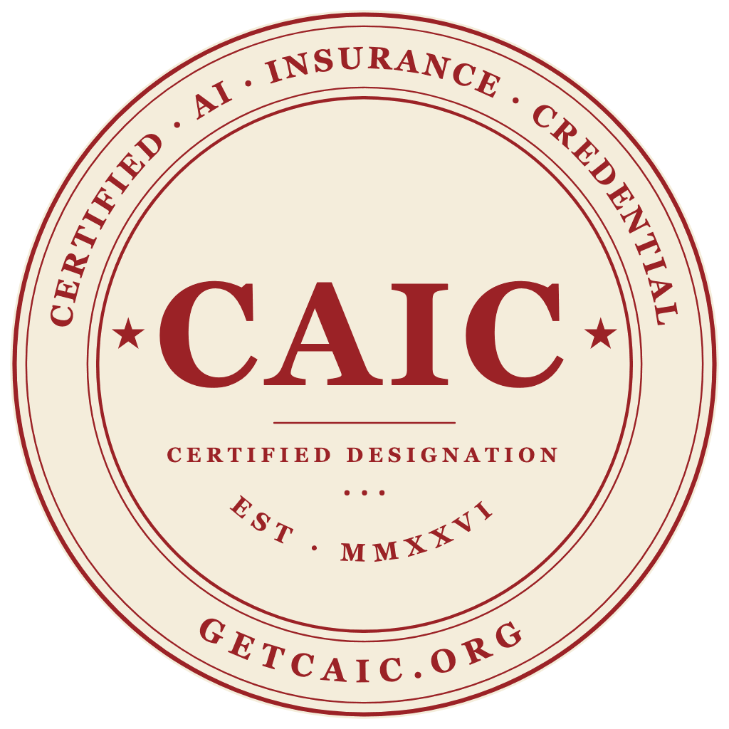 Certified AI Insurance Credential seal